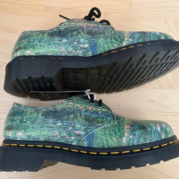 Dr Martens 1461 The National Gallery Monet Oxford Shoes - Picture 4 of 14